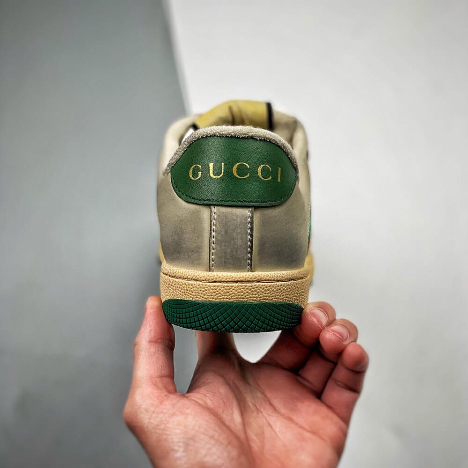 Screener leather sneaker