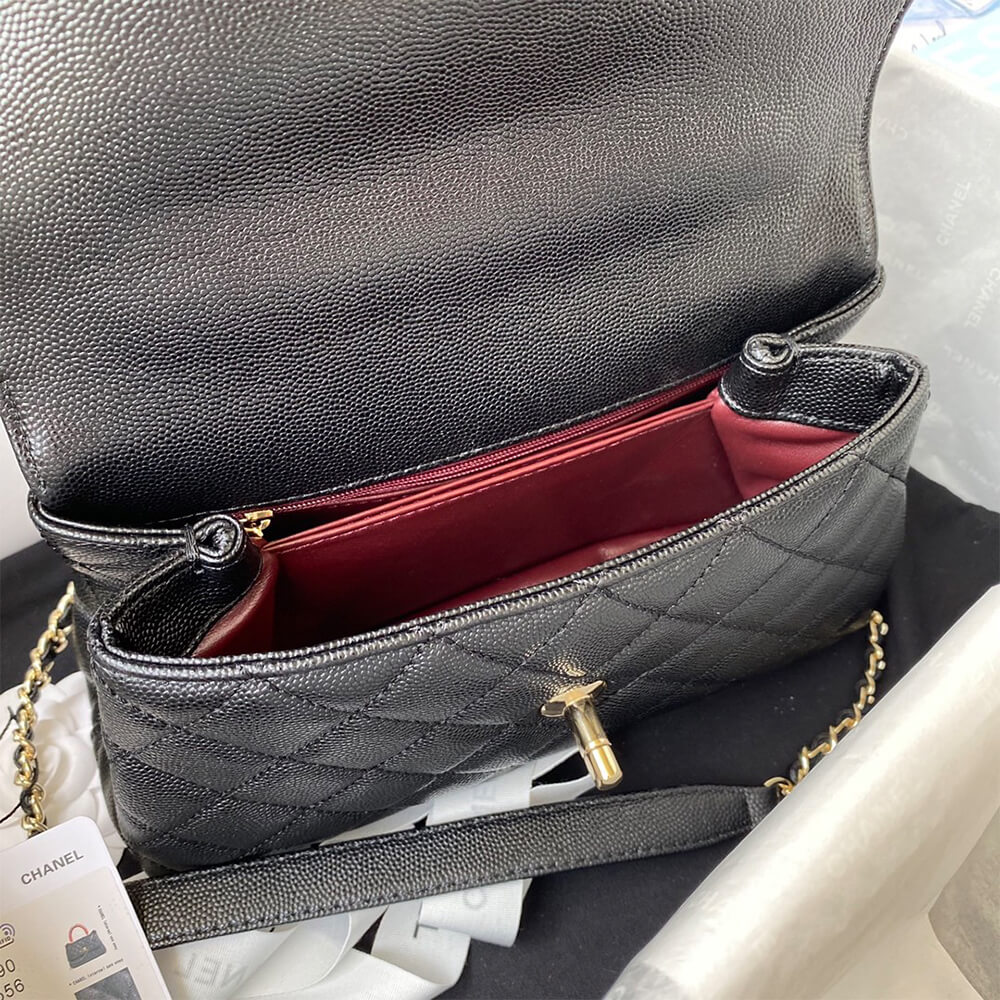 CHANEL Coco Handle Bag Small