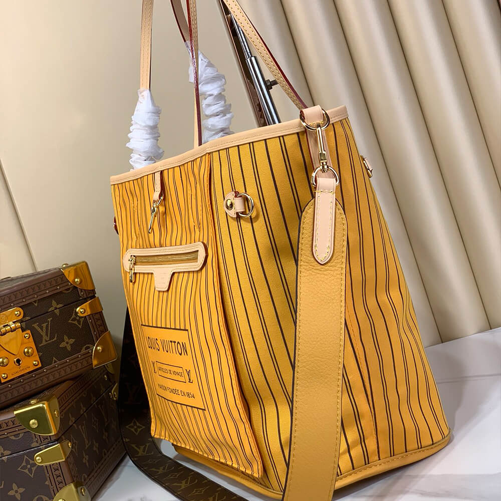 LV Neverfull Bandouliere Inside Out MM